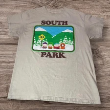 South Park 2024 Ripple Junction Cream Graphic Tee M