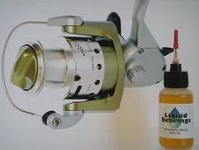 Liquid Bearings, BEST 100%-synthetic reel oil for vintage reels, READ THIS!!!