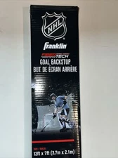 Franklin Sports NHL Hockey Goal Backstop Net 12ft x 7ft ( 3.7m x 2.1m) Goal Set