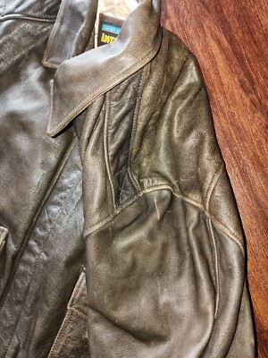 ADVENTURE BOUND ORIGINALS WILSONS LEATHER BOMBER JACKET ADVENTURE BOUND ORIGINALS WILSONS LEATHER BOMBER JACKET