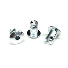 Quarter Turn Hex Head DZUS Button Fasteners - 550 Dome 10pk
