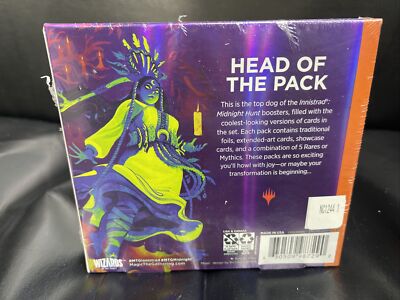 magic the gathering innistrad midnight hunt set booster box Magic The Gathering Innistrad: Midnight Hunt Collector Booster Box..  630509987290| eBay