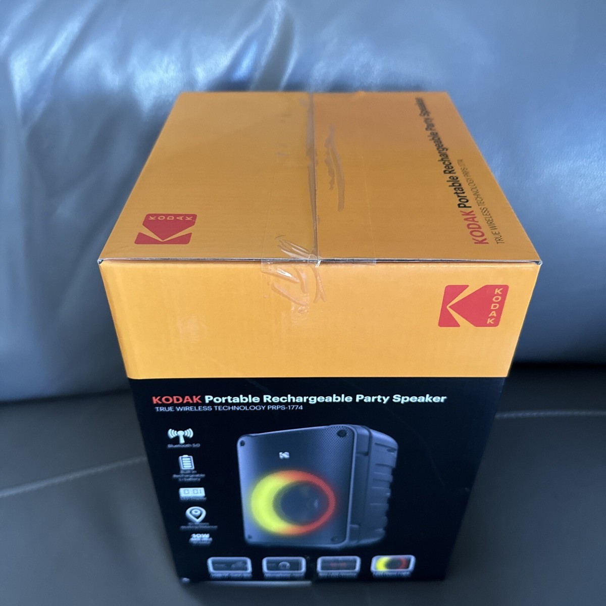 Altoparlante Bluetooth KODAK PWS-2284 – 6W RMS, IPX7 Waterproof, TWS Stereo, 10-12 Ore Di Autonomia, Verde