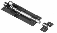 Tower bolt Garden Gate 4" 6" 8" Shed Door Tower Barrel Bolt Latch Catch Fixing