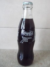 COCA COLA ORIGINAL less sugar MEXICO 2023 ACL full unopened glass bottle 235ml