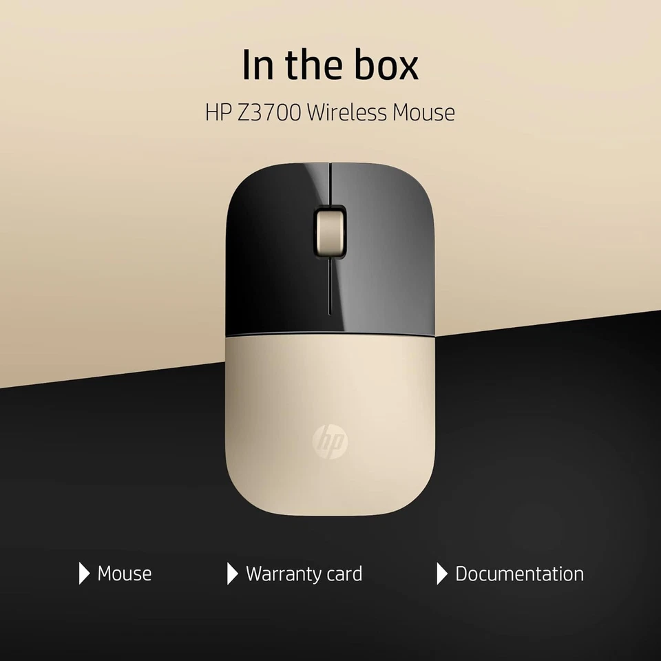 HP Z3700 Wireless Optical Mouse with USB Receiver Nd 2.4GHz Wireless Connection - Image 4 of 4