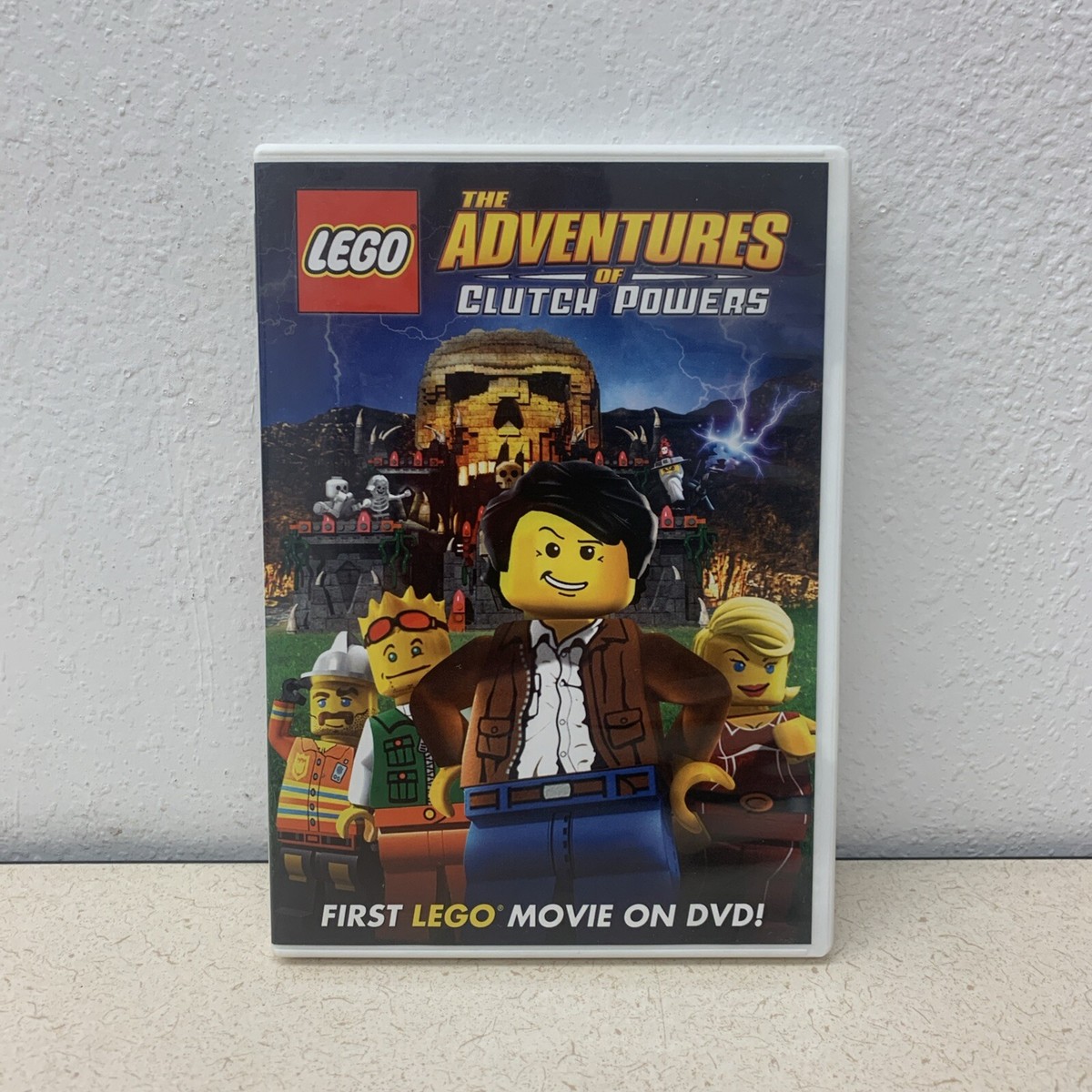 DVD LEGO The Adventures of Clutch Powers 1st Lego Movie Ever Kids Cartoon  Toy