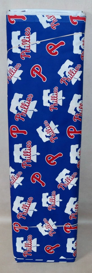 Philadelphia Phillies ~ Liberty Bell Pattern MLB Cotton Fabric 1/4 Yard 9” X 58” - Image 4 of 4