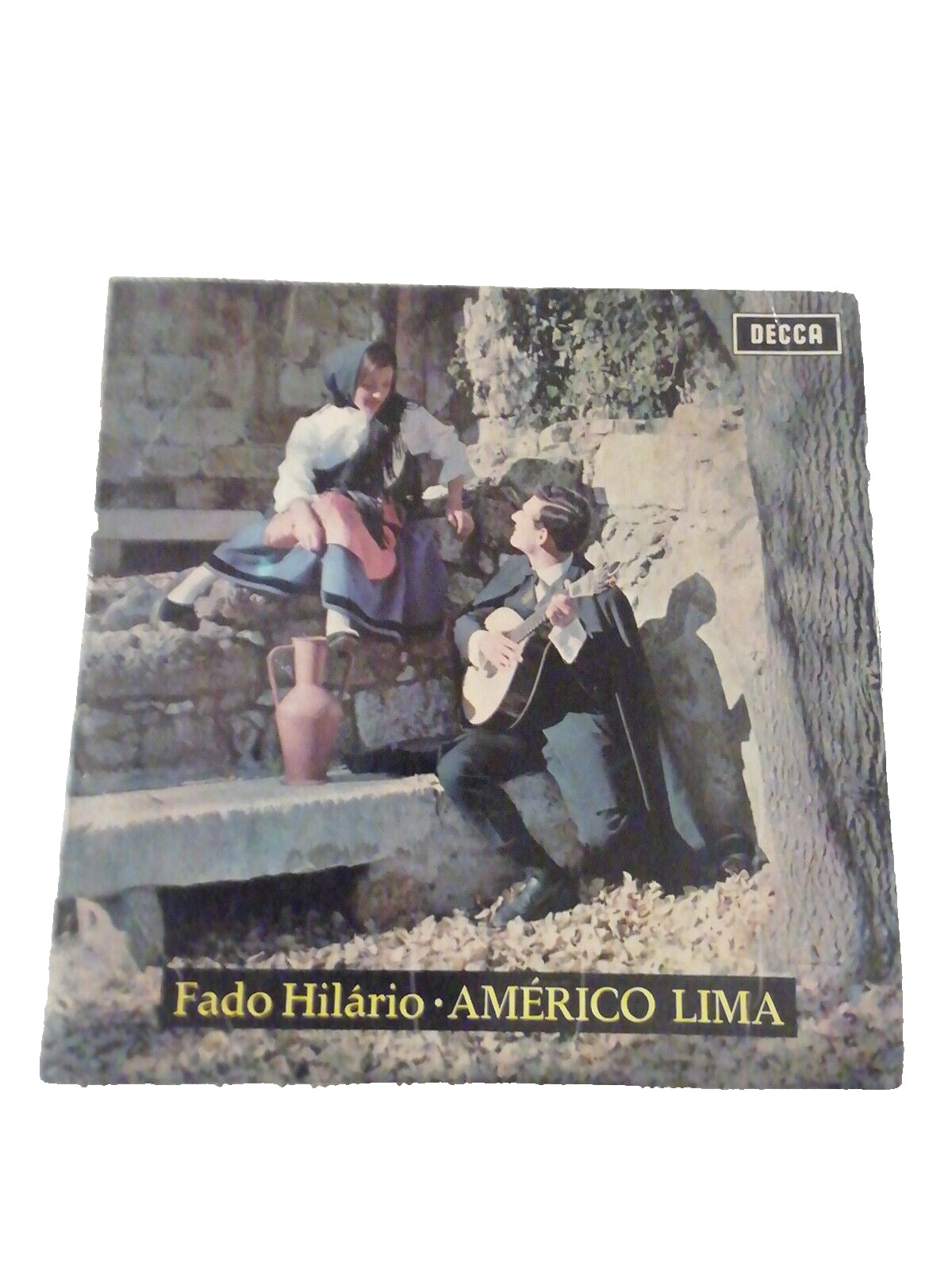 Vinyl Record Américo Lima "Fado Hilário" 7"45RPM EP