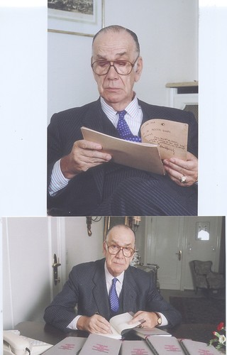 2 Fotos Autor CAMILO JOSE CELA - Pressefoto Aufnahme von 1990 Nobelpreisträger