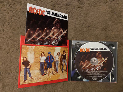 74 Jailbreak EP by AC/DC CD - EPIC 80200 | eBay