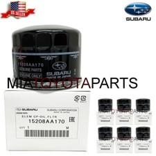 6 Pk Genuine Subaru Engine Oil Filter OEM 15208AA170 2015-2023 WRX 2022-2023 BRZ
