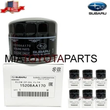 6 Pk Genuine Subaru Engine Oil Filter OEM 15208AA170 2015-2023 WRX 2022-2023 BRZ