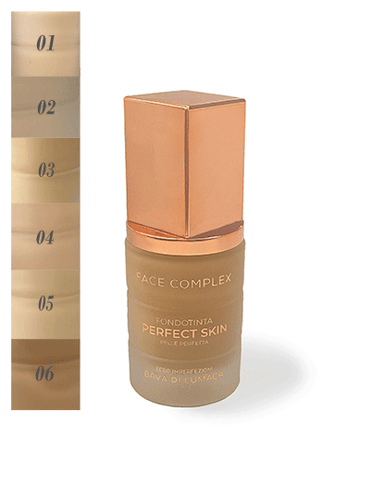 FACE COMPLEX FOUNDATION PERFECT SKIN ZERO UNVOLLKOMMENHEITEN SCHNECKENSCHLEIM 30ML - Bild 1 von 5