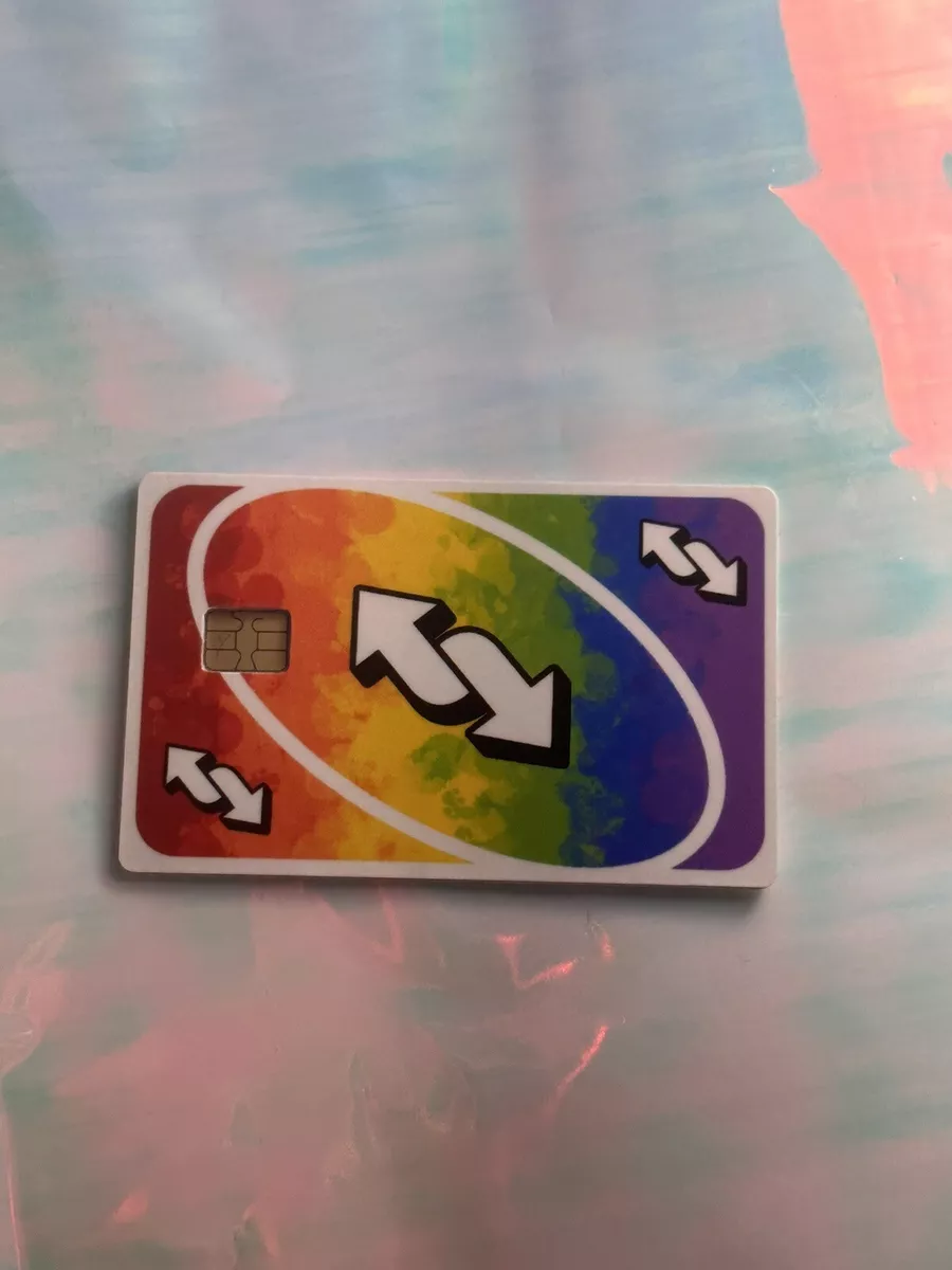 UNO Reverse Sticker | LGBTQIA+ | Vinyl Sticker | Gay Pride | Rainbow | Pride