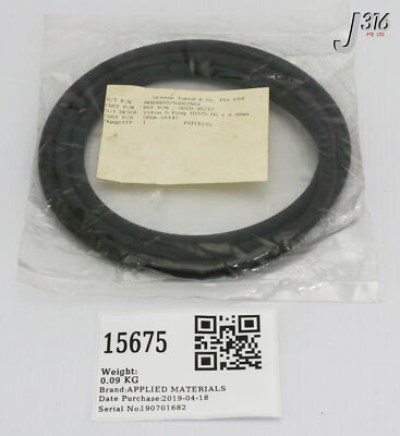 mm様 15675 APPLIED MATERIALS O RING,14.764 ID X .275 VITON 75 DURO (NEW