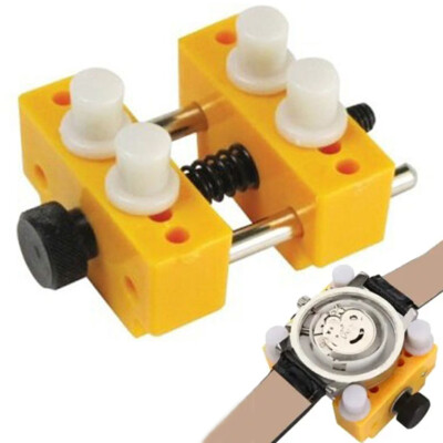 Watch Case Holder Set with Adjustable Pins - Essential Tool for Watch Repair
