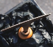 Filet ornamentowy filet mosiądz pozłacany introligator ręcznie złocony introligator .~