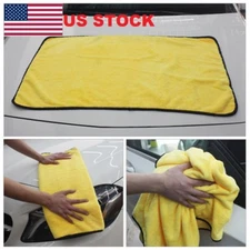 Car Wash Microfiber Towel Auto Cleaning Drying Cloth Hemming Super Absorbent