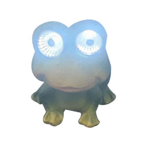 Big Eyed Novelty Garden Solar Animal LED Warm White Lights - Frog - Picture 3 of 9