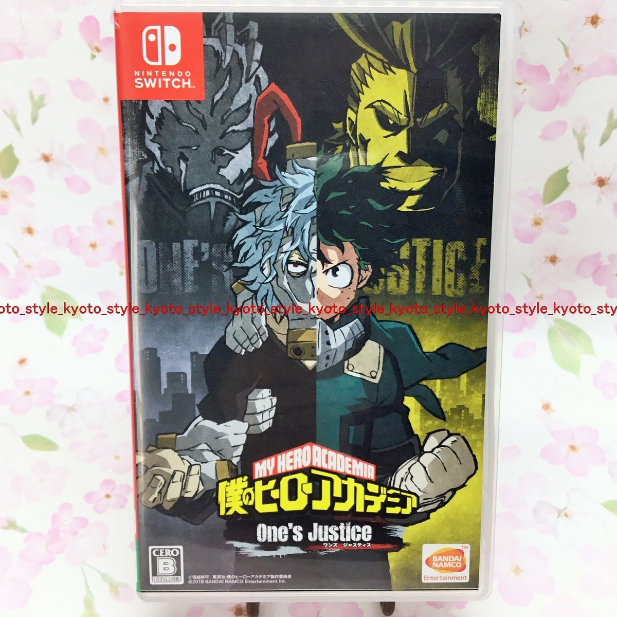 USED Nintendo Switch My Hero Academia One's Justice 32187 JAPAN