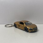 RARE KEY CHAIN GOLD AUDI R8 SPYDER CUSTOM LIMITED EDITION 2007 2008 2009-2015
