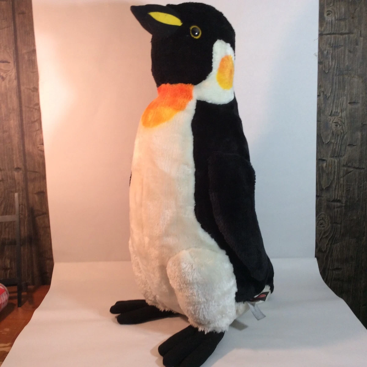 Melissa and doug stuffed penguin deals