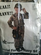 NAVY SEAL COSTUME DRESS UP AMERICA CHILD 50 OFF FINAL SALE  