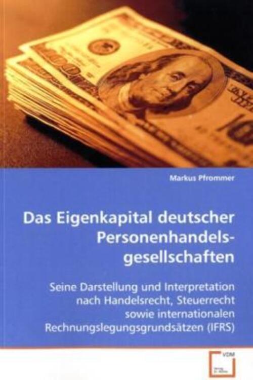 Thumbnail - Markus Pfrommer | Das Eigenkapital Deutscher Personenhandels-