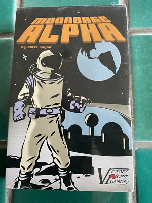 Victory Point Games MOONBASE ALPHA by Chris Taylor New in shrink!!