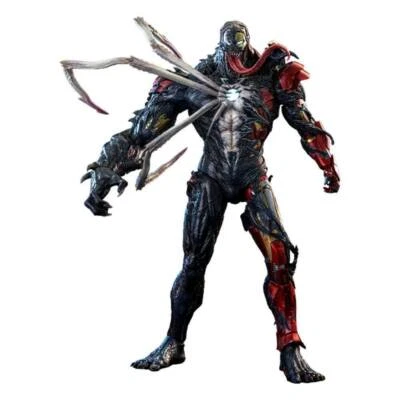 MARVEL Maximum Venom Venomized Iron Man Action Figure Hot Toys AC04 Hot Toys - Photo 1/4
