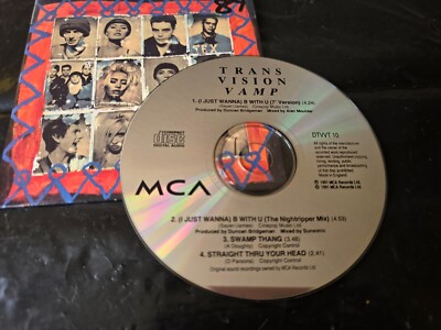 TRANSVISION VAMP - (I JUST WANNA) B WITH U 91 CD SINGLE (MCA): BE NR MINT