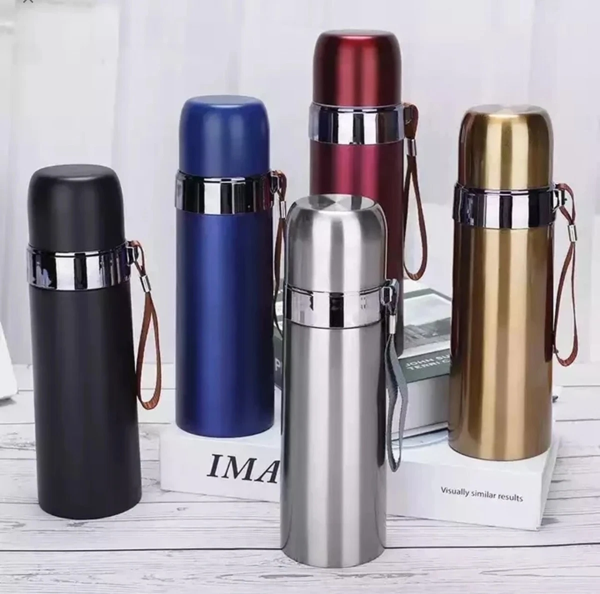 Best Water Bottle 304 Stainless Steel Bullet Vacuum Flask Thermos Hot and  Cold