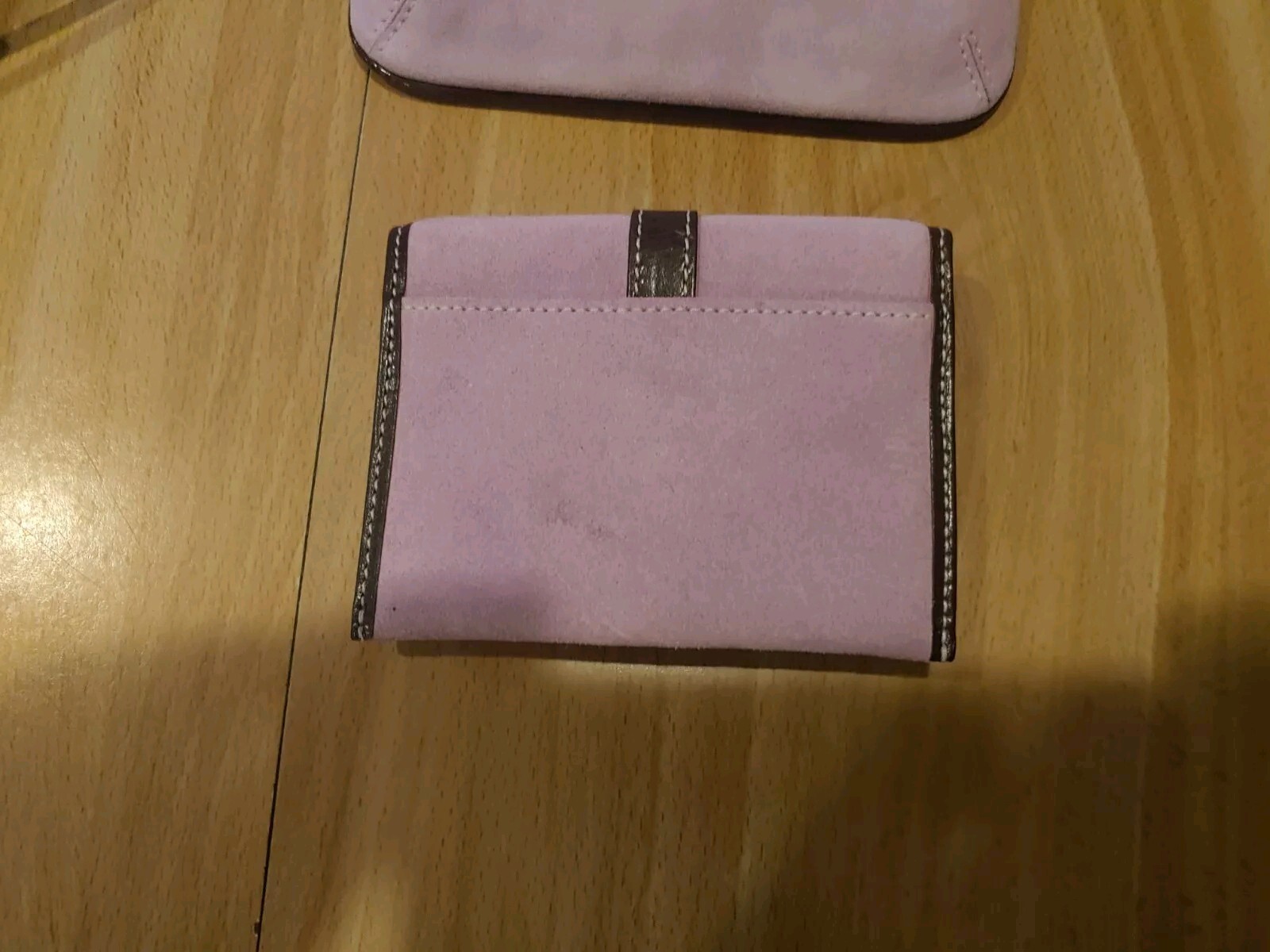 Coach Violet Rectangular Suede Shoulder Bag Handb… - image 3