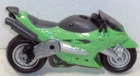 GI Joe Vehicle Valor vs Venom NINJA LIGHTNING Green Cycle 2005 Incomplete