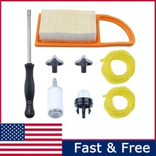 For Stihl BR600 BR550 BR500 Carb Adjustable Tool Choke Knob Air Fuel Filter Line