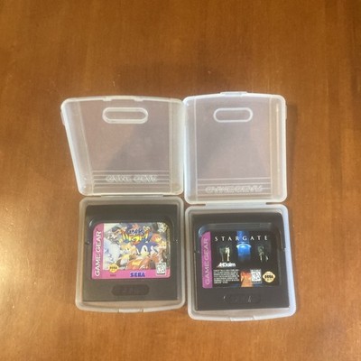 sega game gear games lot: Stargate And Sonic Drift 2 In Cases