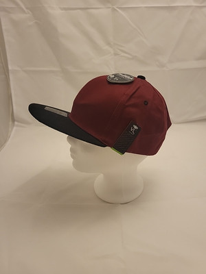 Snapback Cap Von Lamezan Rot / Schwarz Bordeaux / Black 226-013 NEU ! UNISEX