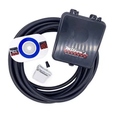 Milton’s Bells Driveway Alarm - Wireless Chime Kit with 25' Signal Hose, Tran...