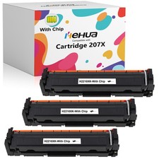207X Toner Con Chip Compatibile per HP 207X per HP Color Laserjet Pro MFP M283fdw