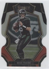 2022 Panini Select Premier Level Black & Red Prizm Die-Cut Mike White #178 7l6