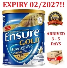Abbott EnsureGold Gold Complete Nutrition Milk Powder Vanilla Flavored 800g