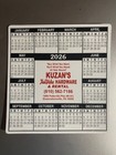 2026 Yearly Magnetic Calendar Card 5"x5" Local PA Advertising Kuzan's Hardware — photo 1