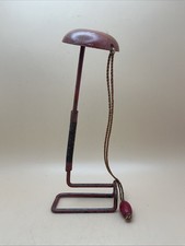 Vintage Hat or Wig Display Stand, Metal, Pullback String, Store Display 1920/30s