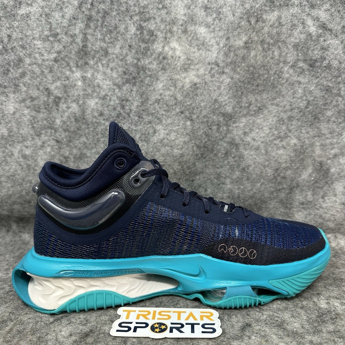 Nike Air Zoom GT Jump 2 Basketball Shoes Mens 9 Dusty Cactus 