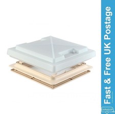 MPK Motorhome Rooflight Vent 320 x 360 Skylight Flynet White Caravan 900042