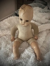 Haunted 1800s composition doll