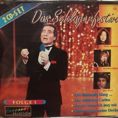 Das Schlagerfestival Folge 1 - Doppel CD Sampler - Zustand Sehr Gut 