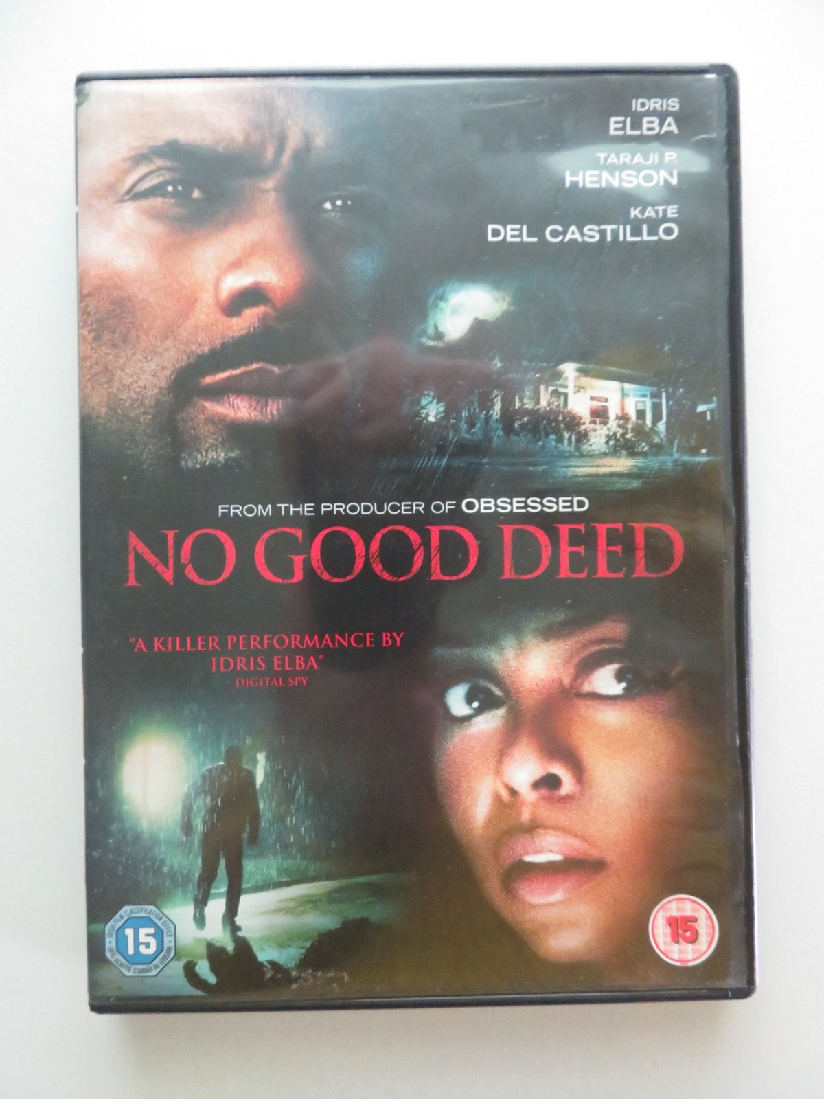 NO GOOD DEED (DVD) IDRIS ELBA TARAJI P. HENSON 2014 REGION 2