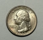 1935 S WASHINGTON QUARTER AU